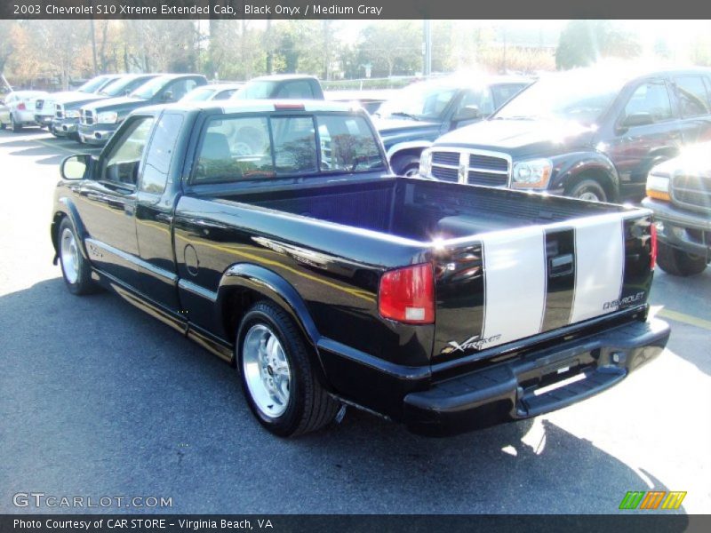 Black Onyx / Medium Gray 2003 Chevrolet S10 Xtreme Extended Cab