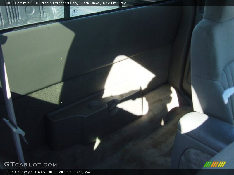 Black Onyx / Medium Gray 2003 Chevrolet S10 Xtreme Extended Cab