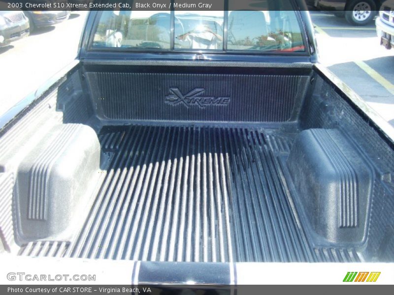 Black Onyx / Medium Gray 2003 Chevrolet S10 Xtreme Extended Cab