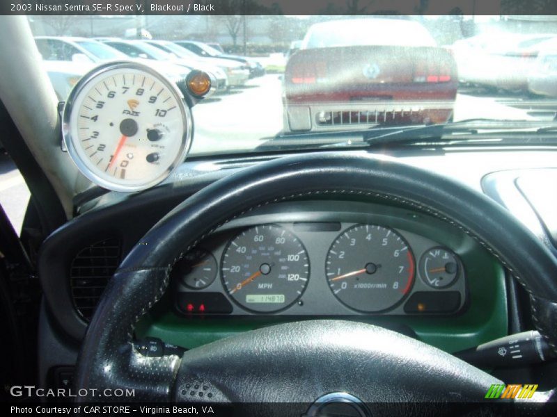 Blackout / Black 2003 Nissan Sentra SE-R Spec V