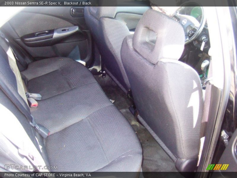 Blackout / Black 2003 Nissan Sentra SE-R Spec V