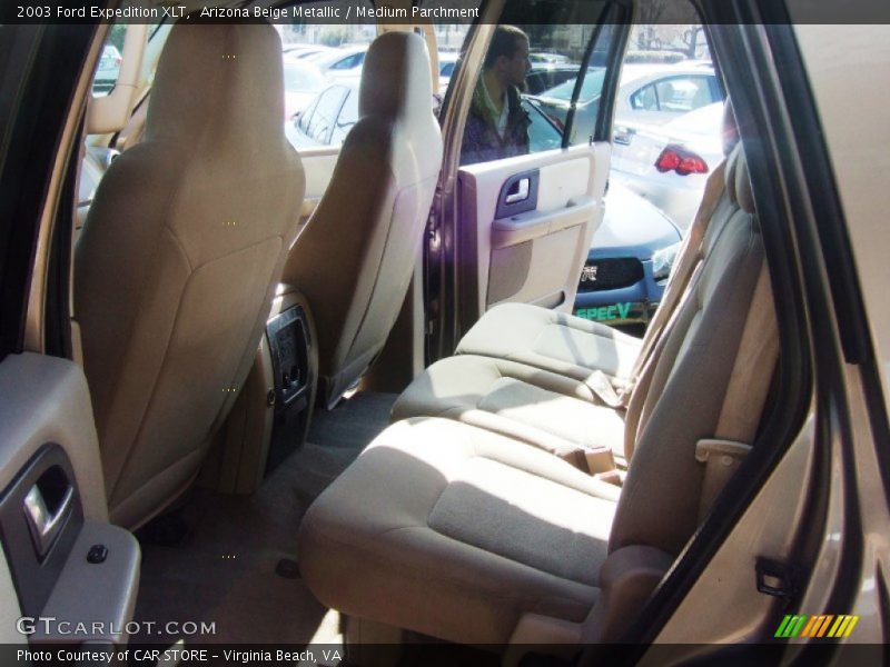 Arizona Beige Metallic / Medium Parchment 2003 Ford Expedition XLT