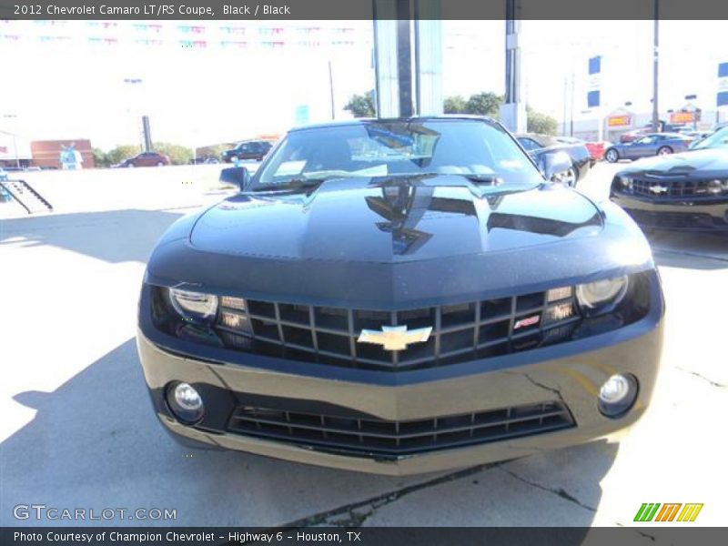 Black / Black 2012 Chevrolet Camaro LT/RS Coupe
