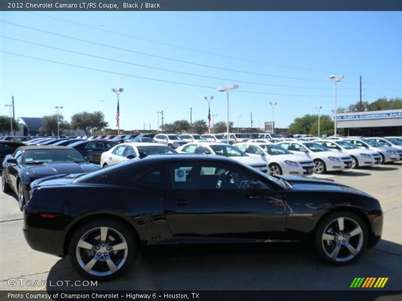 Black / Black 2012 Chevrolet Camaro LT/RS Coupe