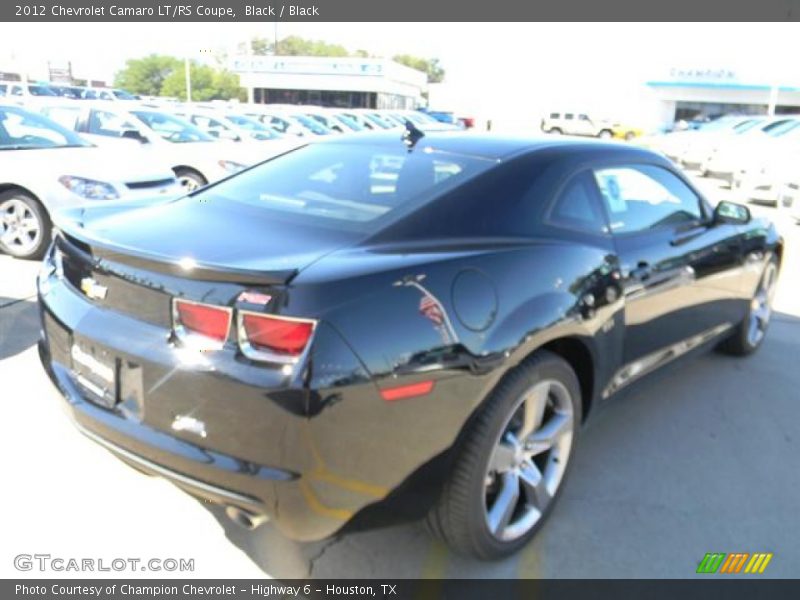 Black / Black 2012 Chevrolet Camaro LT/RS Coupe