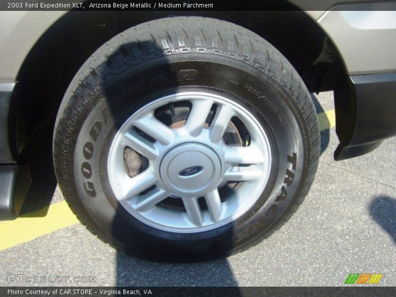Arizona Beige Metallic / Medium Parchment 2003 Ford Expedition XLT