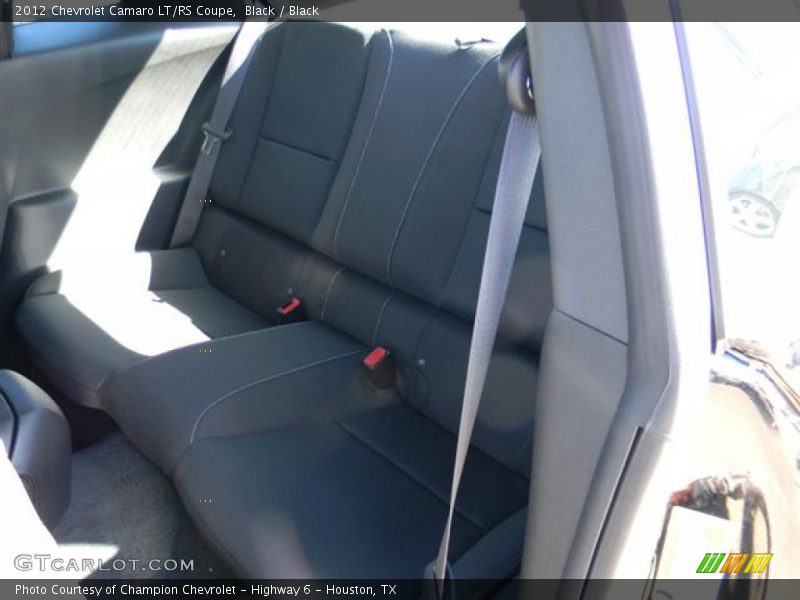 Black / Black 2012 Chevrolet Camaro LT/RS Coupe