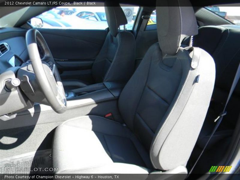 Black / Black 2012 Chevrolet Camaro LT/RS Coupe