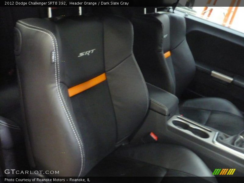  2012 Challenger SRT8 392 Dark Slate Gray Interior