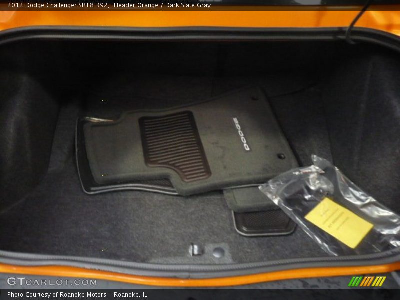  2012 Challenger SRT8 392 Trunk