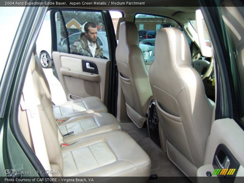 Aspen Green Metallic / Medium Parchment 2004 Ford Expedition Eddie Bauer