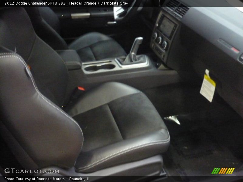  2012 Challenger SRT8 392 Dark Slate Gray Interior