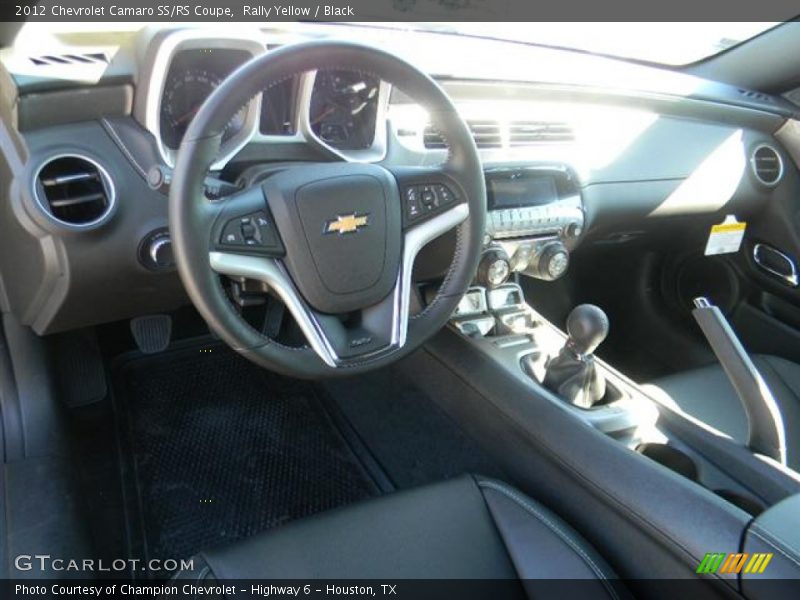 Dashboard of 2012 Camaro SS/RS Coupe