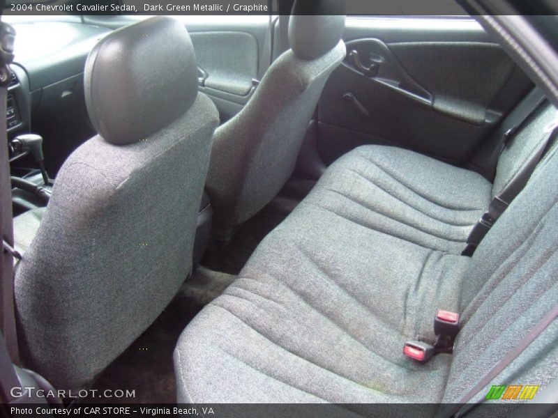 Dark Green Metallic / Graphite 2004 Chevrolet Cavalier Sedan