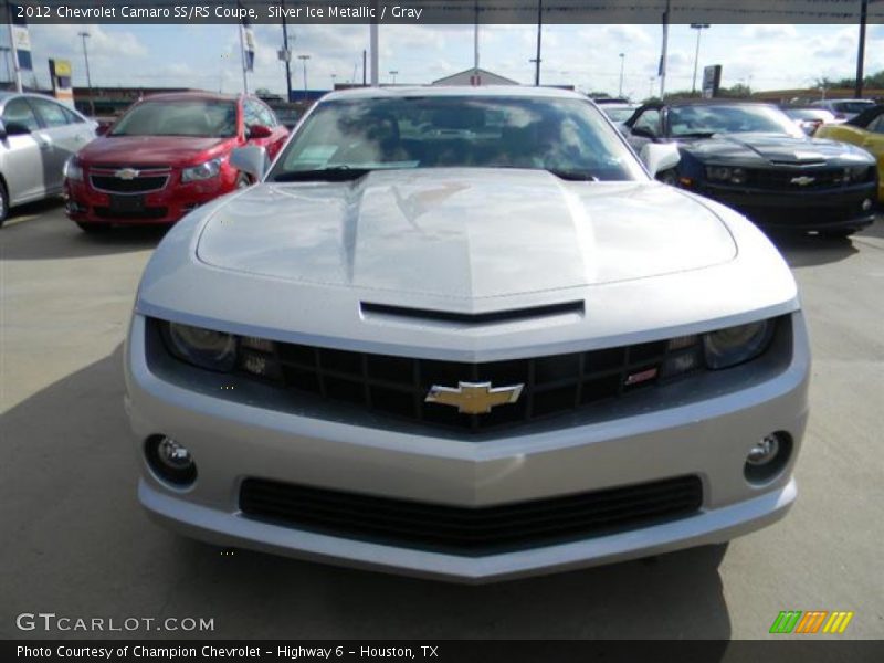 Silver Ice Metallic / Gray 2012 Chevrolet Camaro SS/RS Coupe