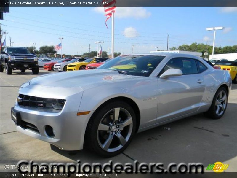 Silver Ice Metallic / Black 2012 Chevrolet Camaro LT Coupe
