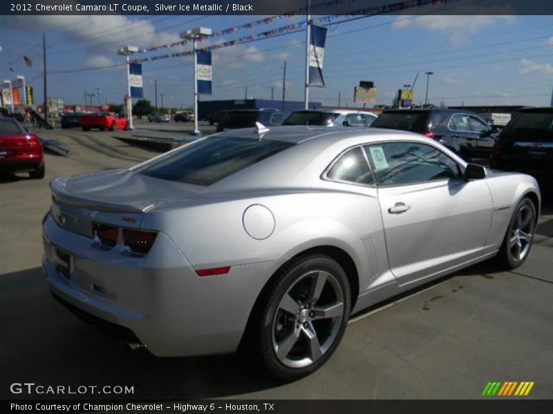 Silver Ice Metallic / Black 2012 Chevrolet Camaro LT Coupe