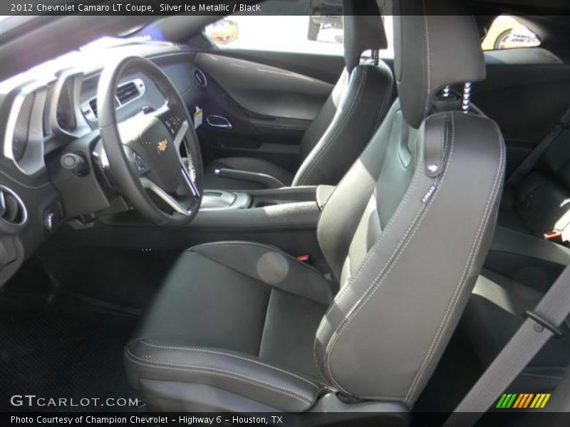  2012 Camaro LT Coupe Black Interior