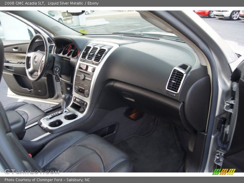 Liquid Silver Metallic / Ebony 2008 GMC Acadia SLT