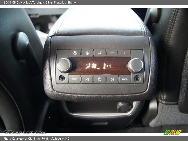 Liquid Silver Metallic / Ebony 2008 GMC Acadia SLT