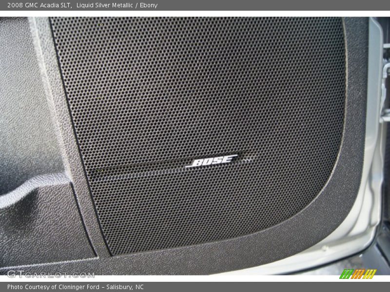 Liquid Silver Metallic / Ebony 2008 GMC Acadia SLT