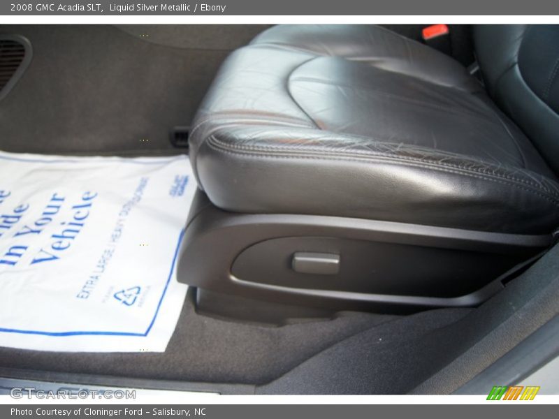 Liquid Silver Metallic / Ebony 2008 GMC Acadia SLT