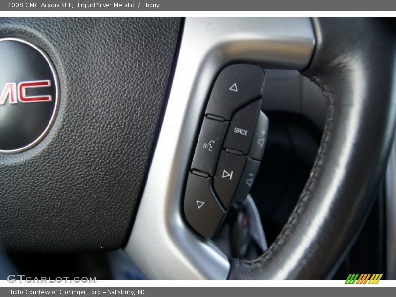 Liquid Silver Metallic / Ebony 2008 GMC Acadia SLT