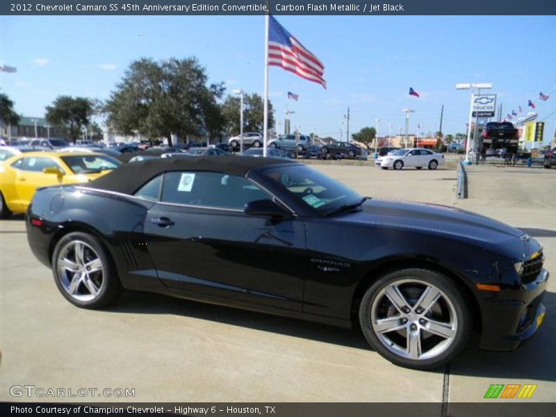 Carbon Flash Metallic / Jet Black 2012 Chevrolet Camaro SS 45th Anniversary Edition Convertible