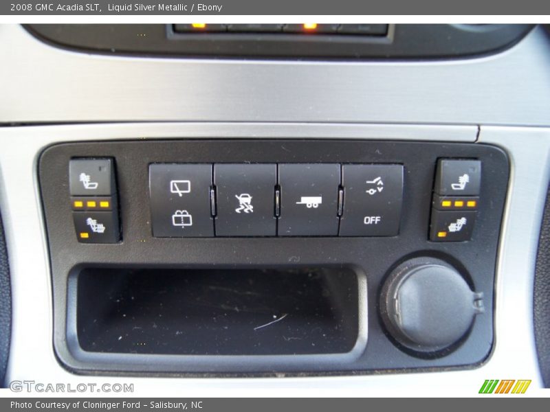 Liquid Silver Metallic / Ebony 2008 GMC Acadia SLT