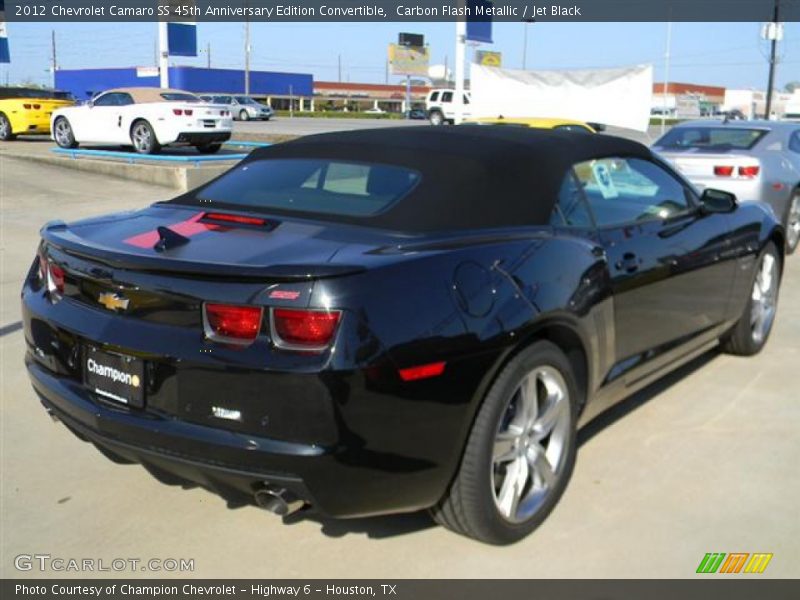 Carbon Flash Metallic / Jet Black 2012 Chevrolet Camaro SS 45th Anniversary Edition Convertible