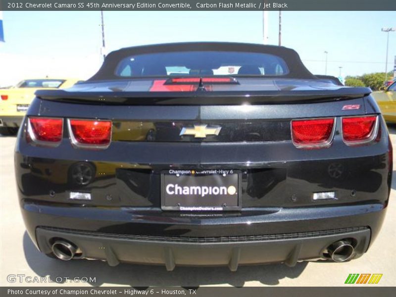 Carbon Flash Metallic / Jet Black 2012 Chevrolet Camaro SS 45th Anniversary Edition Convertible