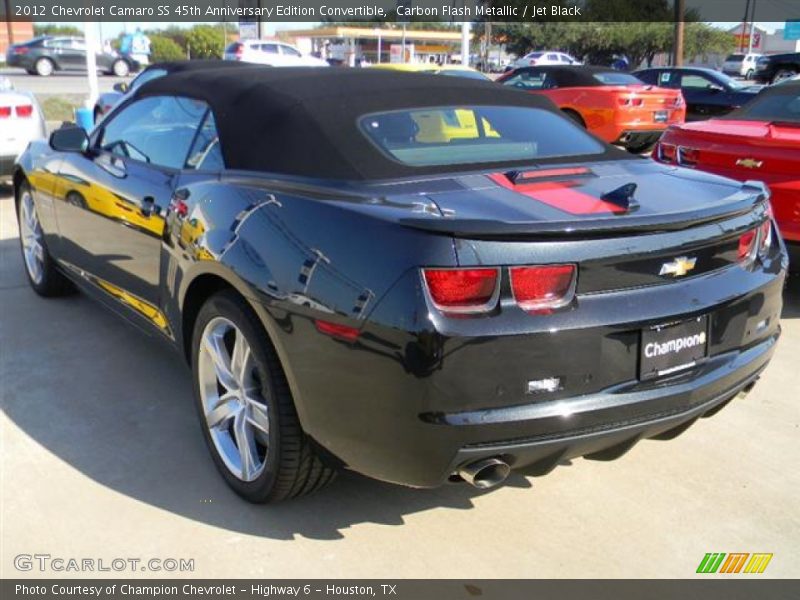 Carbon Flash Metallic / Jet Black 2012 Chevrolet Camaro SS 45th Anniversary Edition Convertible