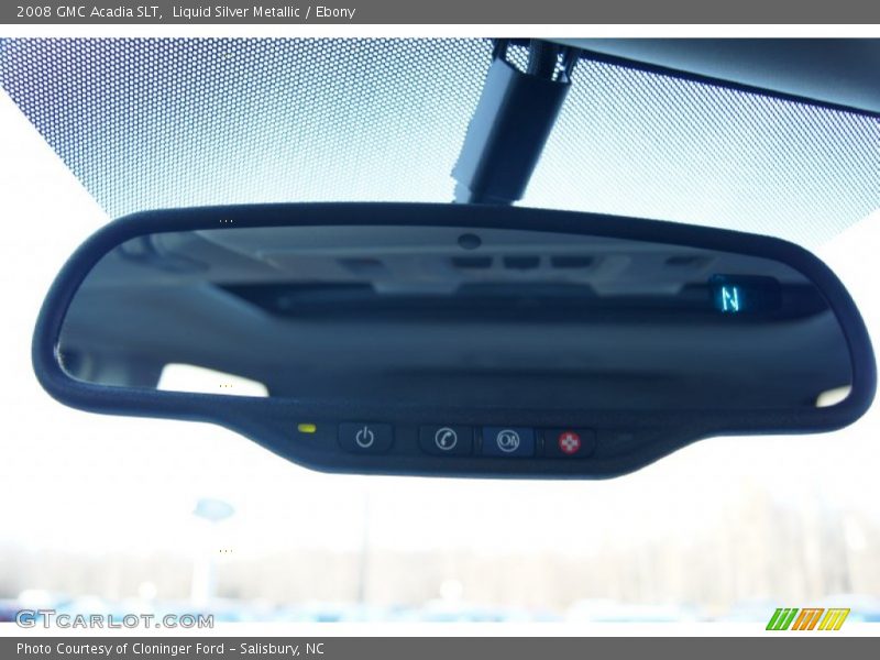 Liquid Silver Metallic / Ebony 2008 GMC Acadia SLT