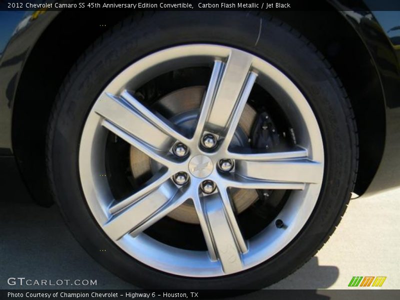  2012 Camaro SS 45th Anniversary Edition Convertible Wheel