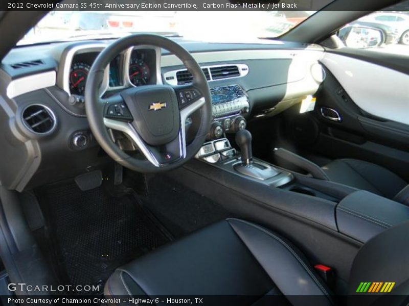 Carbon Flash Metallic / Jet Black 2012 Chevrolet Camaro SS 45th Anniversary Edition Convertible