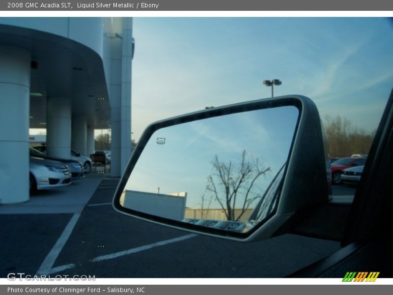 Liquid Silver Metallic / Ebony 2008 GMC Acadia SLT