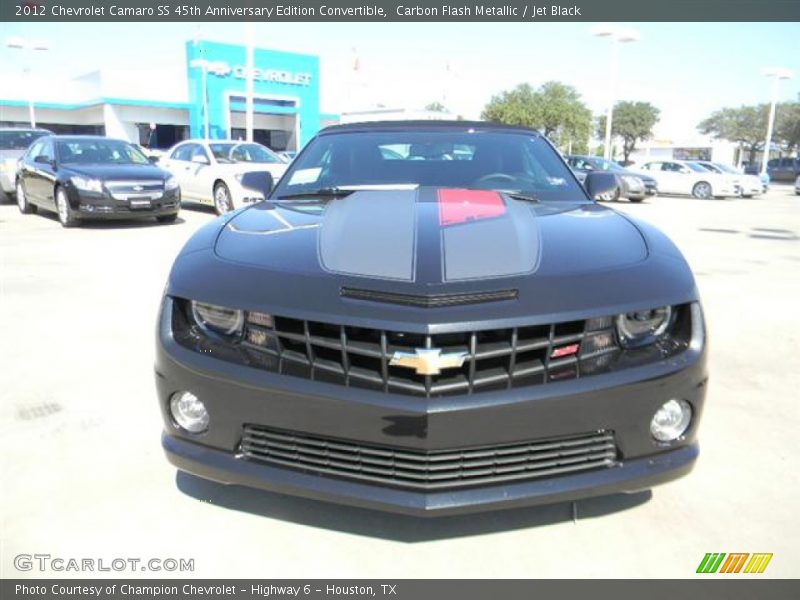 Carbon Flash Metallic / Jet Black 2012 Chevrolet Camaro SS 45th Anniversary Edition Convertible