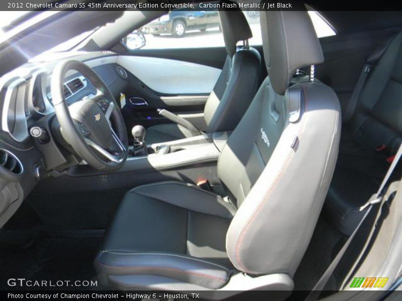  2012 Camaro SS 45th Anniversary Edition Convertible Jet Black Interior