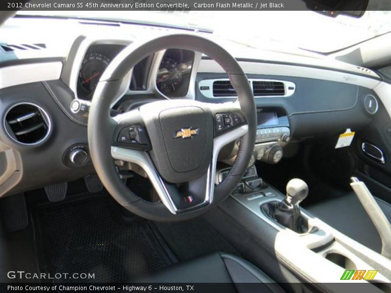 Dashboard of 2012 Camaro SS 45th Anniversary Edition Convertible