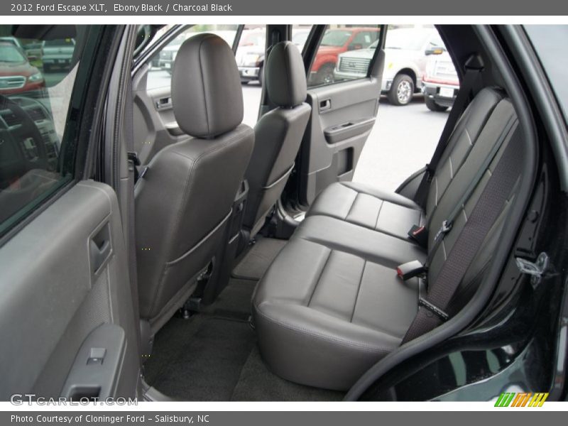 Ebony Black / Charcoal Black 2012 Ford Escape XLT