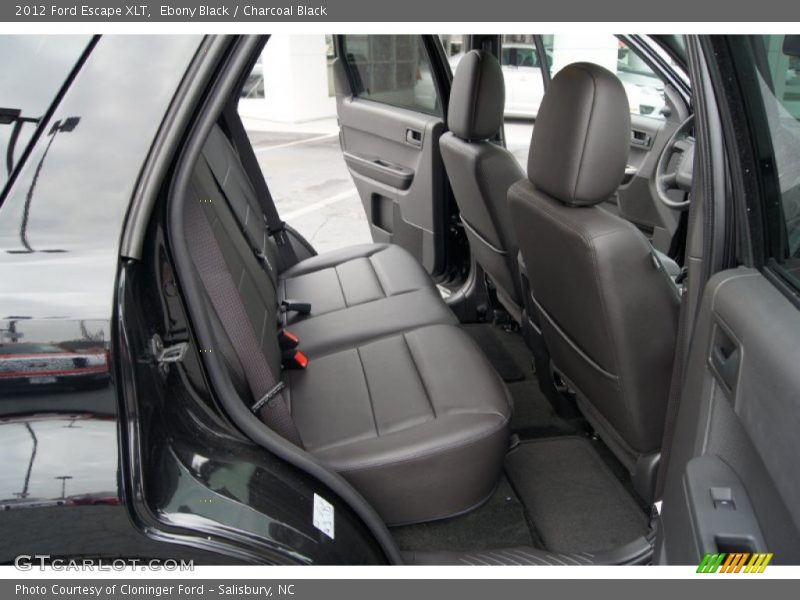 Ebony Black / Charcoal Black 2012 Ford Escape XLT