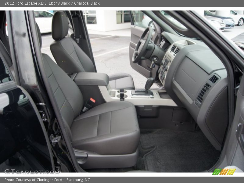 Ebony Black / Charcoal Black 2012 Ford Escape XLT