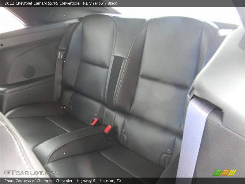 Rally Yellow / Black 2012 Chevrolet Camaro SS/RS Convertible