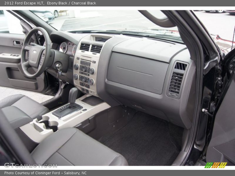 Ebony Black / Charcoal Black 2012 Ford Escape XLT