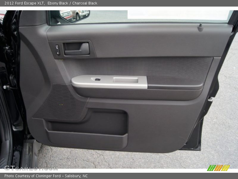 Ebony Black / Charcoal Black 2012 Ford Escape XLT