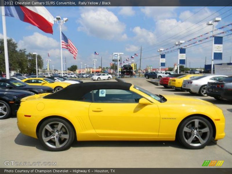  2012 Camaro SS/RS Convertible Rally Yellow