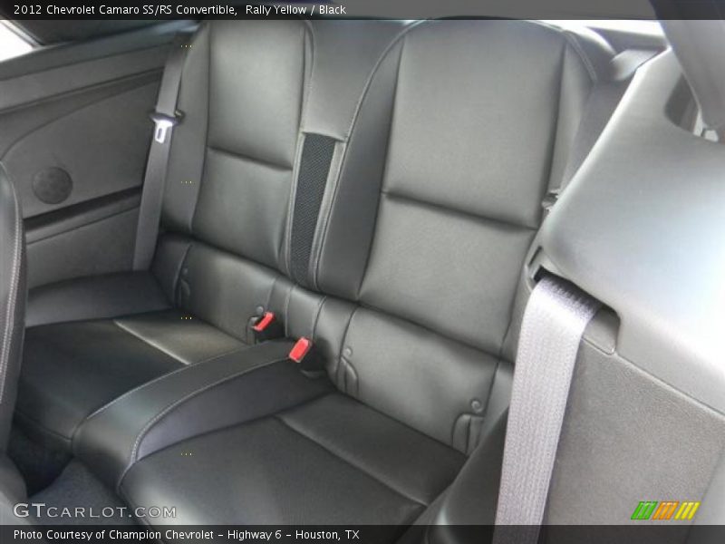 Rally Yellow / Black 2012 Chevrolet Camaro SS/RS Convertible