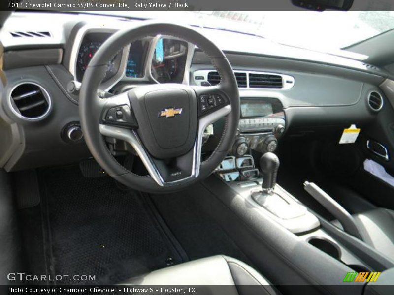 Dashboard of 2012 Camaro SS/RS Convertible