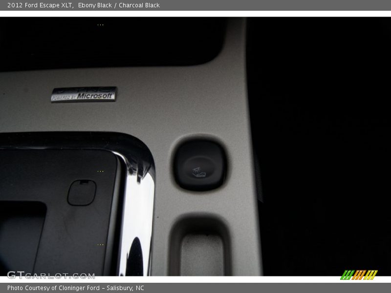Ebony Black / Charcoal Black 2012 Ford Escape XLT