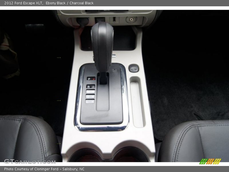 Ebony Black / Charcoal Black 2012 Ford Escape XLT